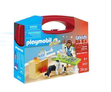 PLAYMOBIL 5653 - City Life - Maleta veterinaria - Novedad 2019
