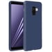 Carcasa Samsung Galaxy A8 Forcell Soft Touch Silicona – Azul oscuro