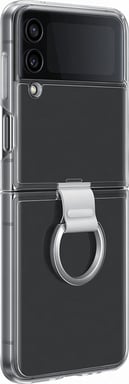 Coque avec anneau Samsung G Z Flip 4 Transparente Samsung