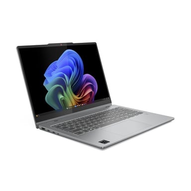 Lenovo IdeaPad 5 2-in-1 14Q8X9 Copilot+ PC Qualcomm Snapdragon X1P-42-100 Hybride (2-en-1) 35,6 cm (14'') Écran tactile WUXGA 16 Go LPDDR5x-SDRAM 1 To SSD Wi-Fi 7 (802.11be) Windows 11 Home Allemand Gris