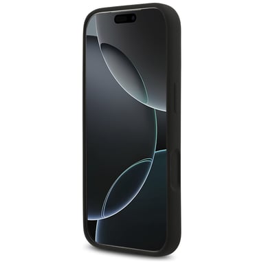 Karl Lagerfeld Silicone Karl&Choupette Ring MagSafe case pour iPhone 17 Pro Max noir