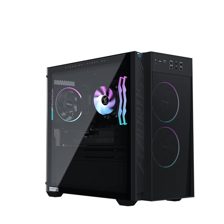PC de bureau GIGABYTE AORUS PRIME 3 AMD Ryzen 7 1TB SSD RTX 5060 Ti Windows 11 WiFi7