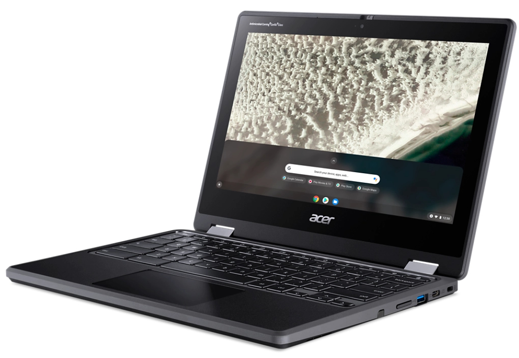 Acer Chromebook R753TN C363 Intel® Celeron® N4500 29 5 cm 11.6 Écran tactile HD 4 Go LPDDR4x SDRAM Wi Fi 6 802.11ax ChromeOS Neuf - vue 3