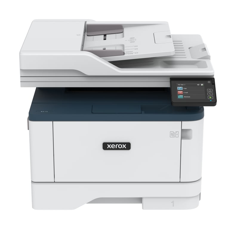 Xerox B315 copieimpressionnumérisationtélécopie recto verso sans fil A4 40 ppm PS3 PCL5e6 2 magasins 350 feuilles Neuf