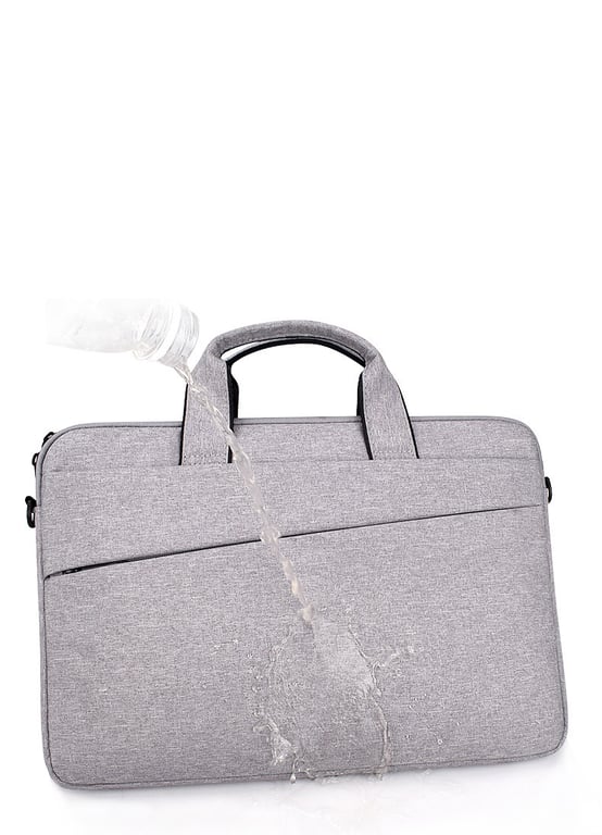 Sacoche Bord 15' pour PC PACKARD BELL Housse Protection Pochette Ordinateur  Portable 15 Pouces (GRIS)