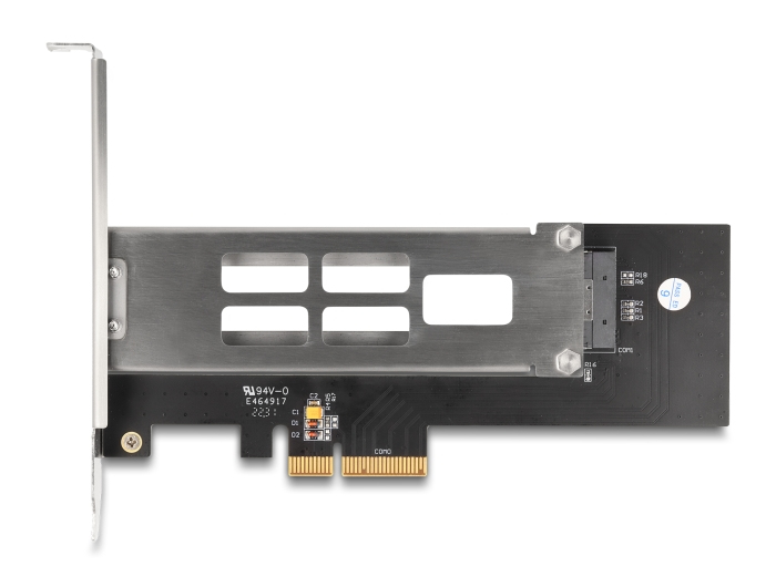 DeLOCK Rack mobile de carte PCI Express pour 1 x .2 NVMe SSD Facteur de forme à profile plat Neuf - vue 2