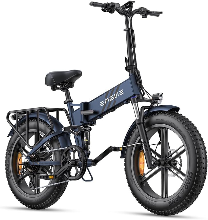 Vélo électrique pliable ENGWE ENGINE PRO 2.0 avec gros pneu 20 x 4 0 pouces batterie amovible 16 Ah suspension complète 8 vitesses Neuf - vue 4