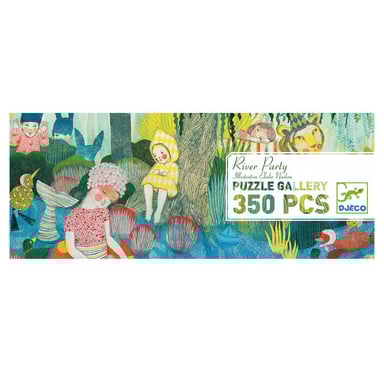 Puzzle de 350 piezas Gallery River Party - Un viaje de ensueño por el bosque