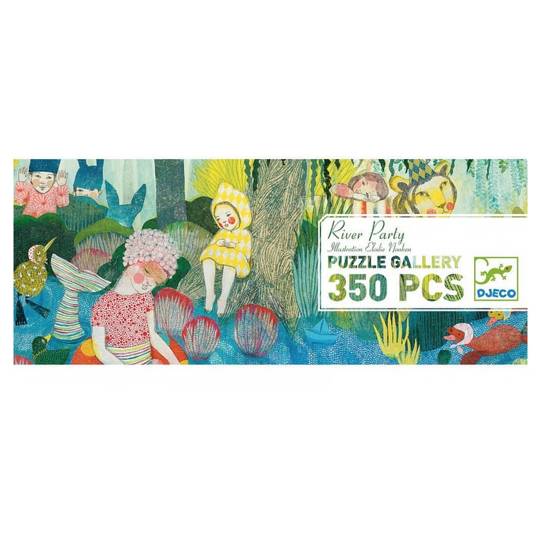 Puzzle enfant 350 pièces Djeco River Party - vue 2