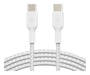 Cavo intrecciato da USB-C a USB-C BOOST CHARGE? (1 m), bianco