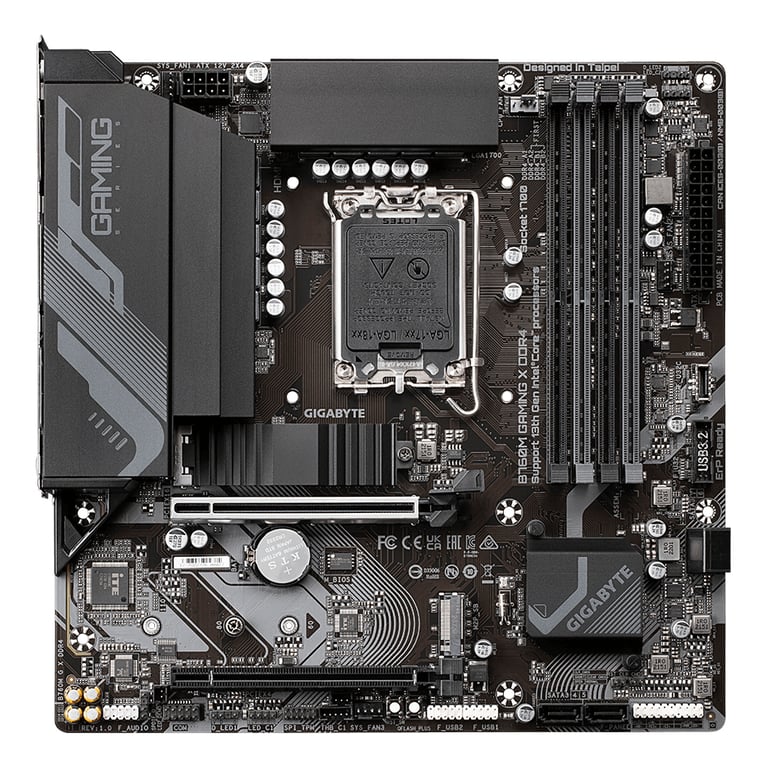 Gigabyte B760M GAMING X DDR4 - vue 3