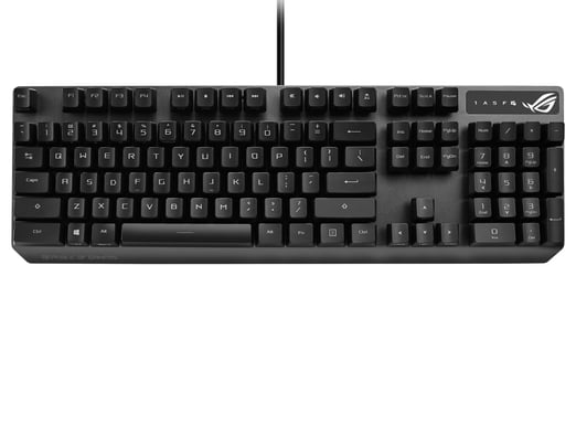 ASUS ROG Strix SCOPE RX clavier Gaming USB QWERTY Anglais américain Noir