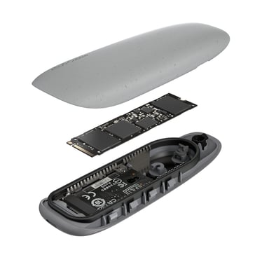 ASUS COBBLE Gray Caja externa para unidad de estado sólido (SSD) Gris M.2