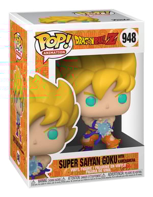 ¡Figurita Funko Pop! Animation: Dragon Ball Z S9 - SS Goku con Kamehameha Wave