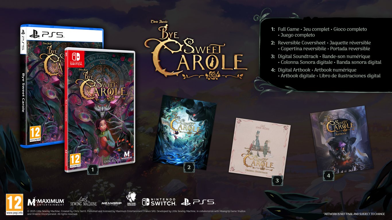 Just for Games Bye Sweet Carole - Neuf