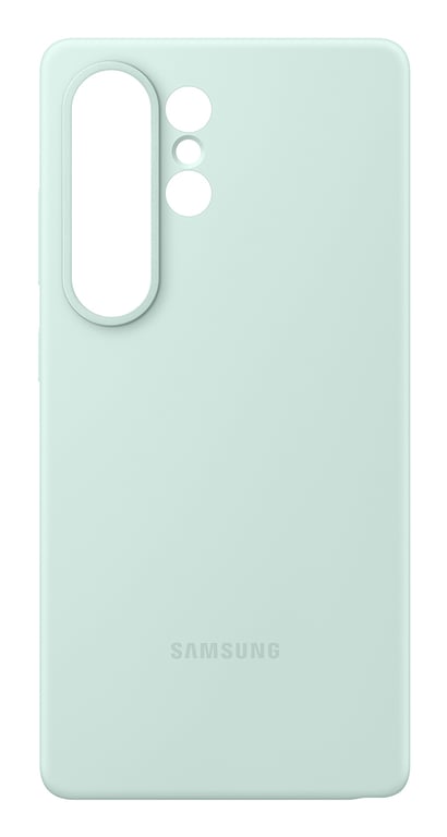 Samsung Coque en silicone pour Galaxy S25 Ultra Galaxy S25 Ultra Vert - vue 4