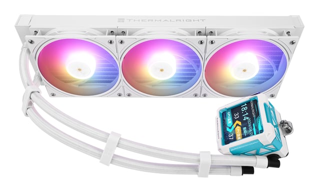 Thermalright Frozen Warframe PRO 360 Procesador Sistema de refrigeración líquida todo en uno 12 cm Blanco 1 pieza(s)