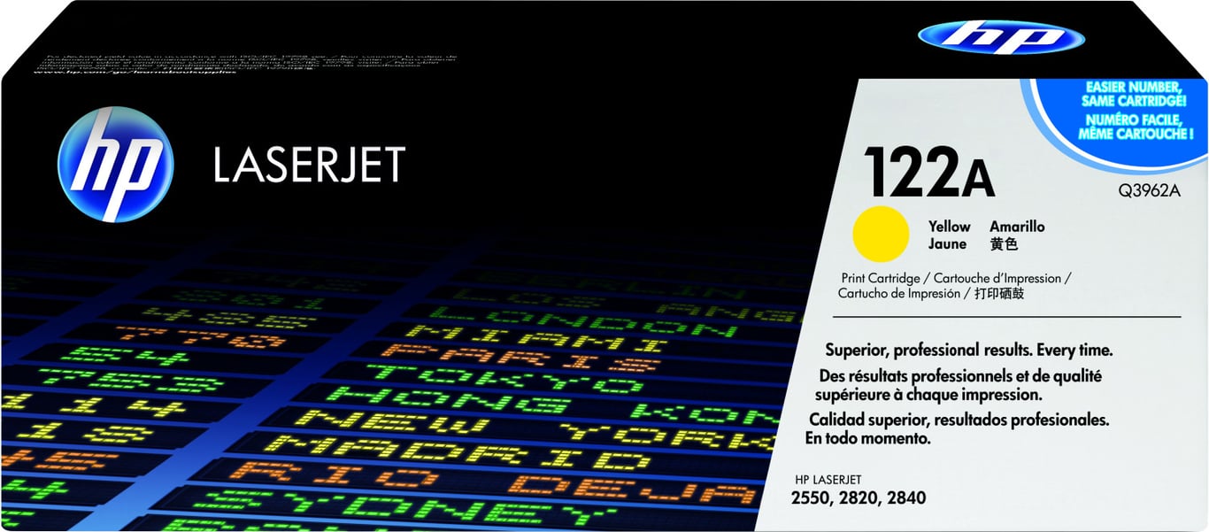 HP Yellow Original LaserJet Toner Cartridge Cartouche de toner 1 pièce Jaune Neuf - vue 1