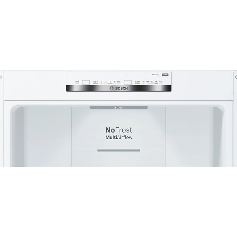 Réfrigérateur Combiné Bosch KGN36VWDB No Frost 186 cm 326 D - vue 3