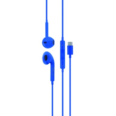 DCU Advance Tecnologic 34151012 auricolari/cuffie cablate ganci auricolari chiamate/musica blu
