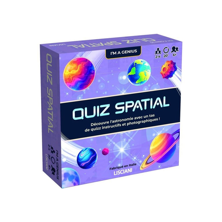 Im Genius Quiz Spatial Jeu éducatif LISCIANI Astronomie Quiz interactifs - vue 1
