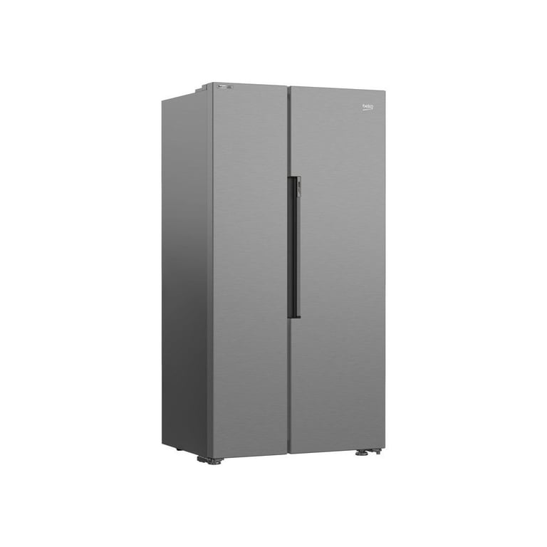 Réfrigérateur américain BEKO GN163141XBN 2 portes pose libre classe E 179 cm inox - vue 3