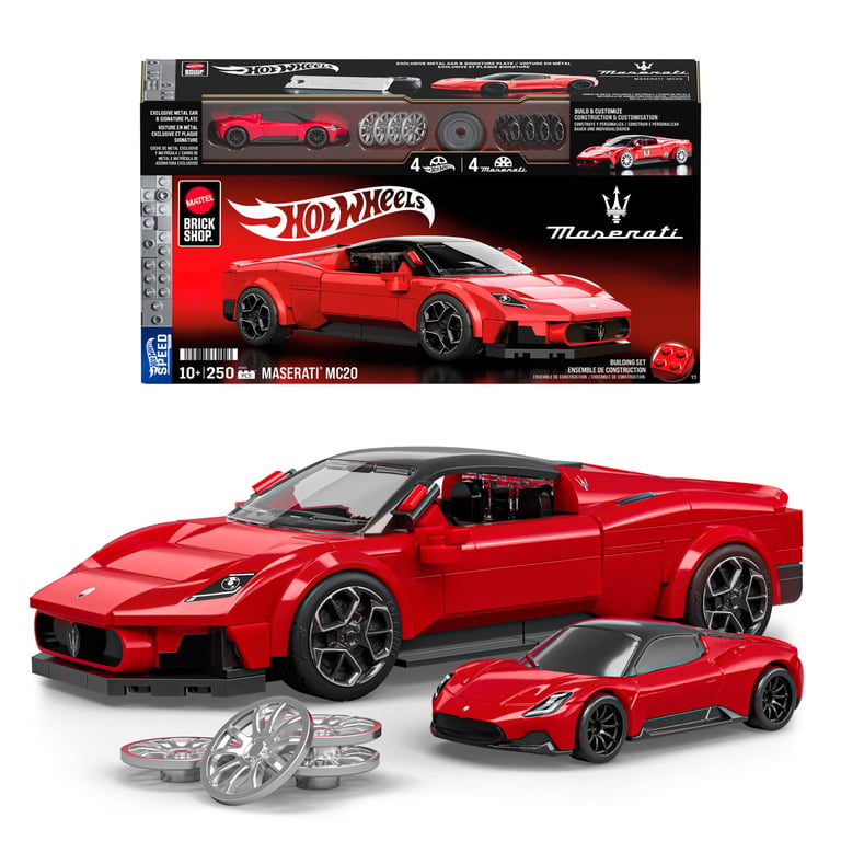 MEGA Hot Wheels Maserati MC20 JFR90 - vue 1