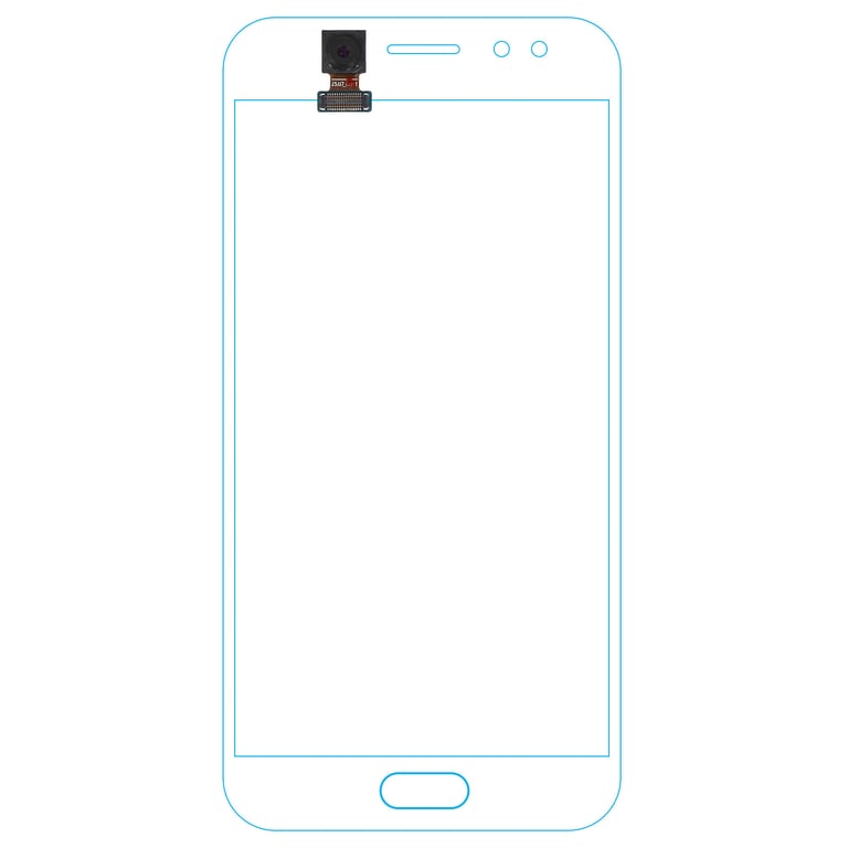 Samsung Galaxy J5 2017 Caméra Avant de Remplacement - vue 3