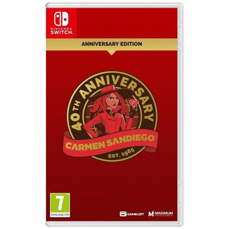 Carmen Sandiego 40th Anniversary Edition Jeu Nintendo Switch - vue 3
