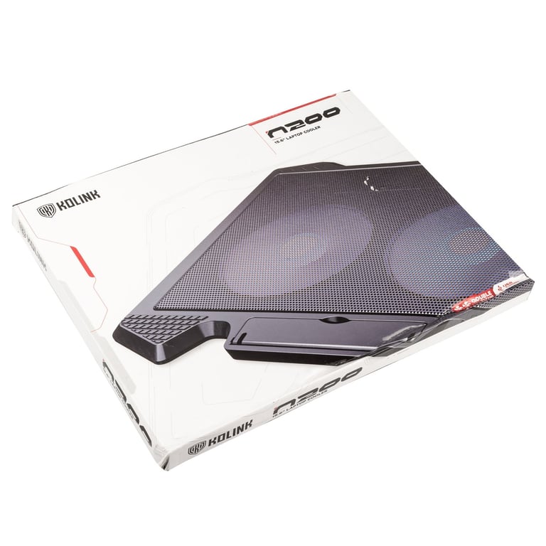 Kolink KL N200 système de refroidissement pour ordinateurs portables 39 6 cm 15.6 1000 trmin Neuf - vue 2