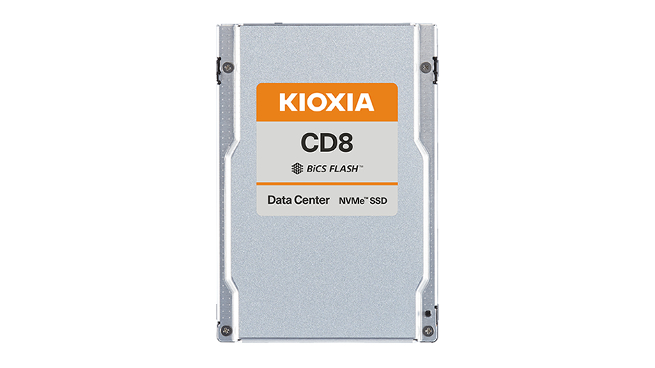 KIOXIA CD8 V Series KCD8XVUG6T40 SSD Mixed Use 6400 Go SSD de centre de données interne 2.5 PCIe 4.0 x4 NVMe - vue 2