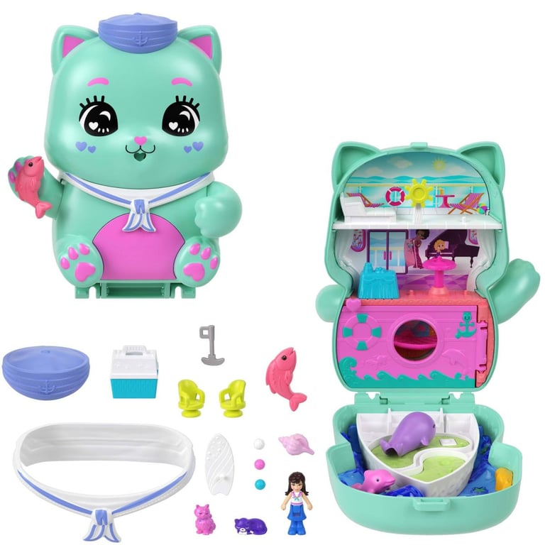Coffret Polly Pocket Croisière Du Châton Mattel La Boite - vue 4