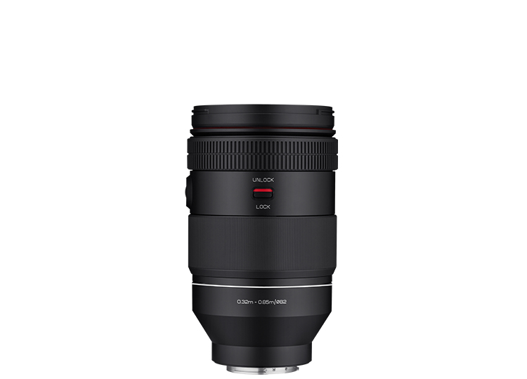 Objectif hybride Samyang AF 35 150mm f2 2.8 pour Sony FE - vue 4