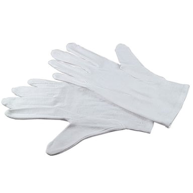 GUANTES DE ALGODÓN KAISER BLANCOS - 1 par - talla 15 - KAI6362