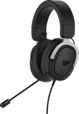 ASUS TUF Gaming H3 Auriculares con cable Diadema para juegos Negro, Gris