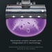 Clean Air Optima - Aspirateur Vertica Purifloor avec stérilisation par UV-C