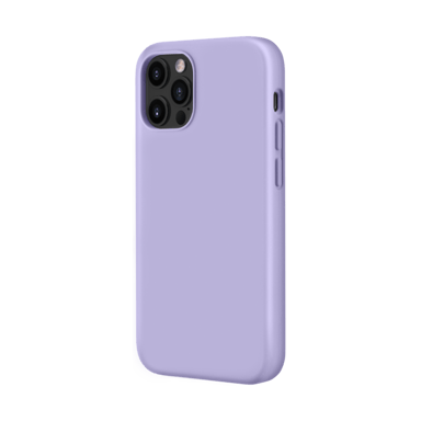 Funda antigolpes de gel de silicona suave para Apple iPhone 12/12 Pro, Violeta lila