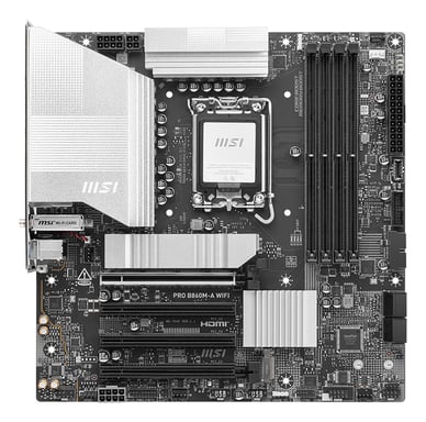 MSI PRO B860M-A WIFI carte mère Intel B860 LGA 1851 (Socket V1) micro ATX