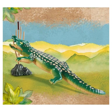 Colecciona animales de Wiltopia: caimán y decoración única