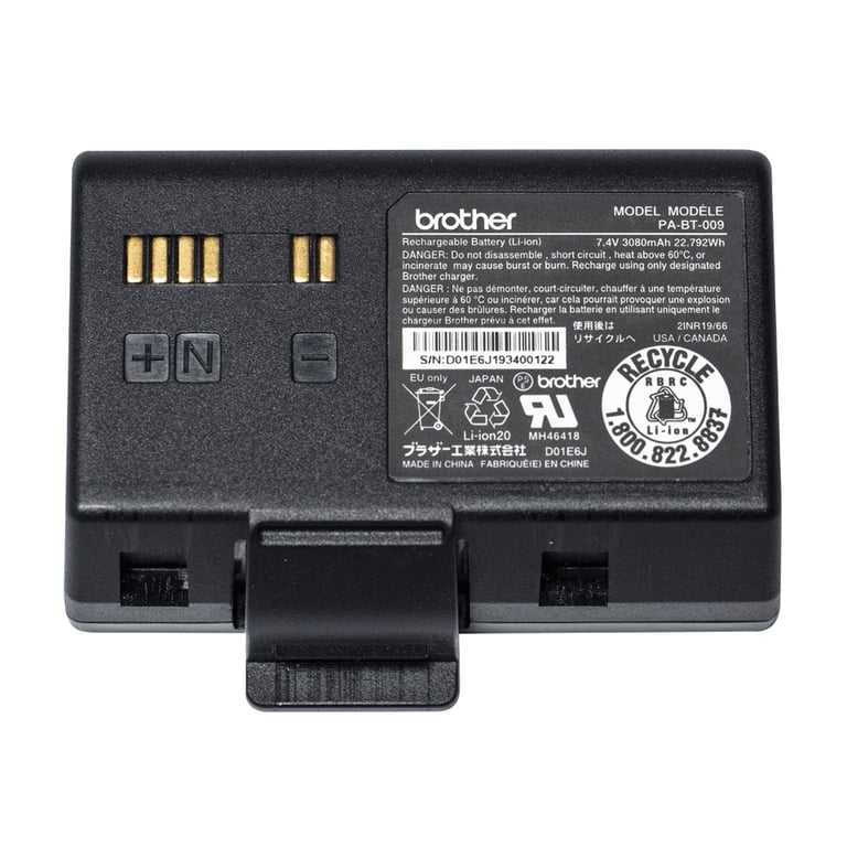 Brother BATT PACK STD 3IN FOR RJ LITE PABT009