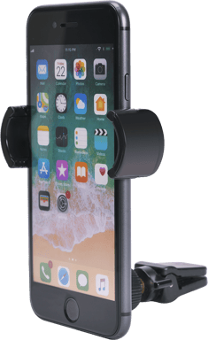 Support Voiture Ajustable avec Bras rotatif sur Ventilation Noir Bigben