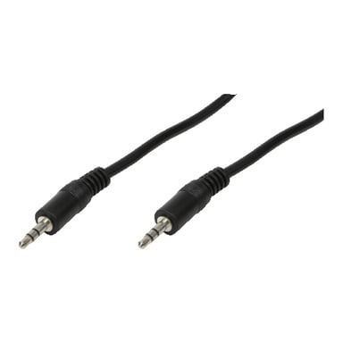 LogiLink 3,5 mm - 3,5 mm, cavo audio da 3,5 mm da 3 m Nero