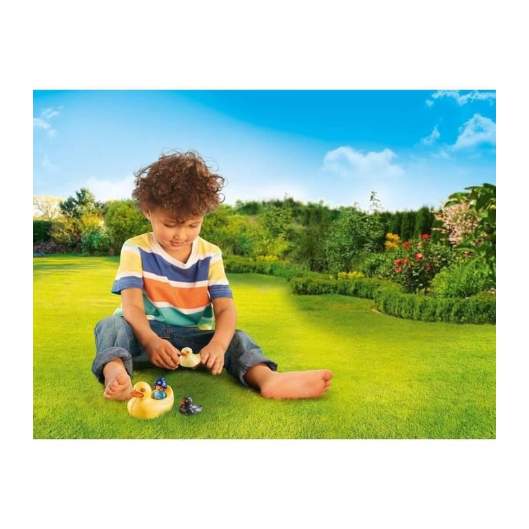 PLAYMOBIL 1.2.3 70271 Famille de canards et enfant Neuf - vue 2
