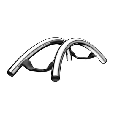 Support de Bureau Vertical pour MacBook Modèle BookArc Flex en Aluminium Argent