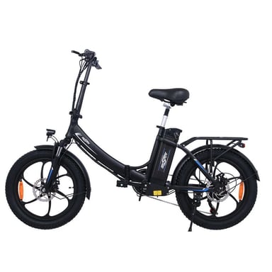 ONESPORT OT16 Bicicleta eléctrica plegable - 350W 720WH Autonomía 52KM - Negro