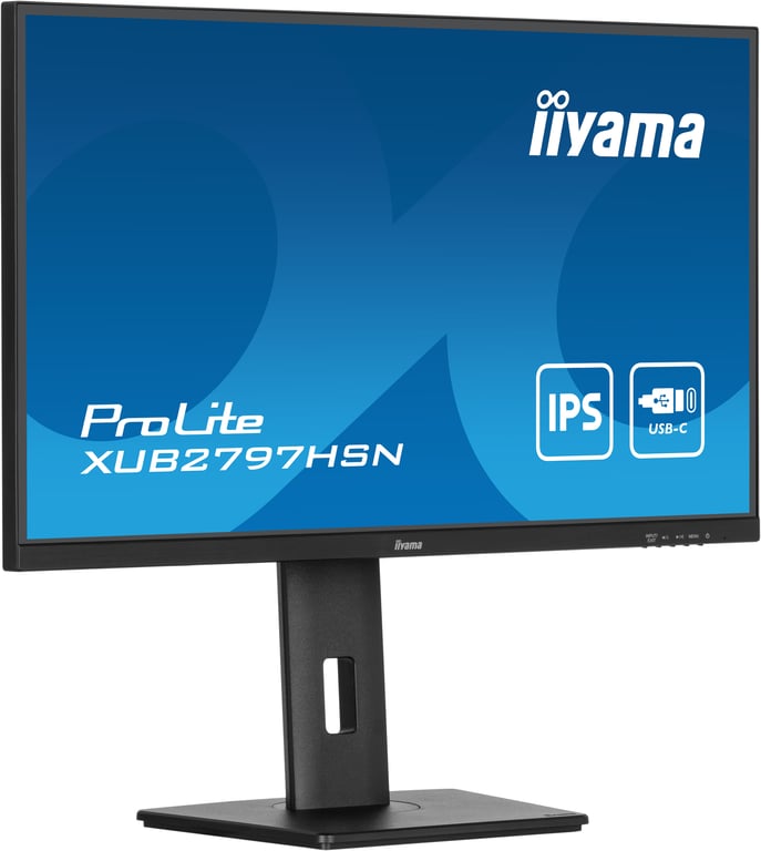 Iiyama XUB2797HSN B1 27 FHD100HzIPSUSB CRJ45Pivot - vue 2
