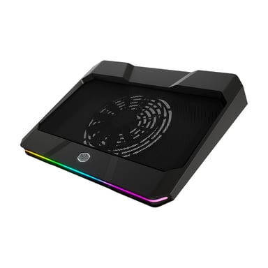 Cooler Master NotePal X150 Spectrum almohadilla fría 43,2 cm (17'') 1000 RPM Negro