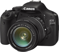 Canon EOS + EF 18 55mm Kit d'appareil photo SLR 18 7 MP CMOS 5184 x 3456 pixels Très bon état