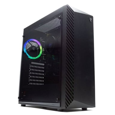 PC Com Work LE Ryzen 3 3200G, 16 GB RAM DDR4, SSD 500 GB NVMe, Tower ATX RGB, Ideale per Ufficio e Uso Domestico