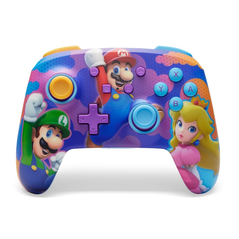 PowerA NSGP0287-01 accessoire de jeux vidéo Multicolore Bluetooth Manette de jeu Analogique/Numérique Nintendo Switch, Nintendo Switch Lite, Nintendo Switch OLED - Neuf